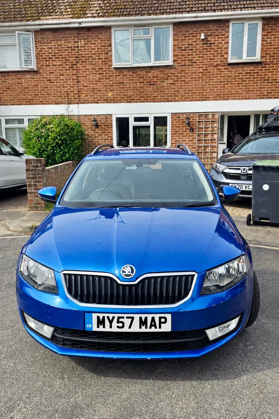 Blue diesel Skoda Octavia MY57 MAP photographed by Myst Auto